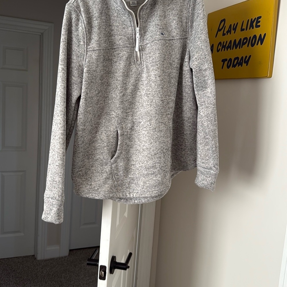 Women’s Gray Quarter-Zip Pullover